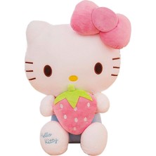 Runjing Sevimli Hello Kitty Peluş Oyuncaklar, Yumuşak Pembe Kedi Bebek Dolması Peluş Oyuncak Kız Hayranları Için Doğum Günü Hediyeleri (Yurt Dışından)