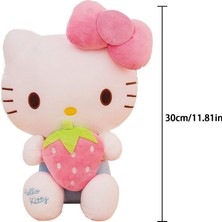 Runjing Sevimli Hello Kitty Peluş Oyuncaklar, Yumuşak Pembe Kedi Bebek Dolması Peluş Oyuncak Kız Hayranları Için Doğum Günü Hediyeleri (Yurt Dışından)