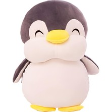 Runjing Peluş Penguen Dolması Hayvan Oyuncaklar, Yumuşak Penguen Şeyler Peluş Bebek Hediye Çocuklar Için Kız Erkek Kız Arkadaşı Sevgililer Günü Hediyeleri Atmak Yastık (Gri, 19.6IN/50CM) (Yurt Dışından)