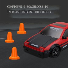 Runjing 2.4g Drift Rc Araba 4WD Rc Drift Araba Oyuncak Uzaktan Kumanda Gtr Modeli AE86 Araç Araba Rc Araba Yarışı Oyuncak Çocuklar Için Noel Hediyeleri (Yurt Dışından)