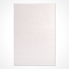 Krem Modern Makine Halısı