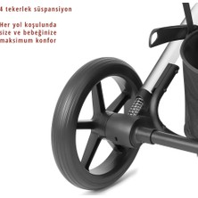 Cybex Balios (Silver) (Ultra Konforlu Bebek Arabası)