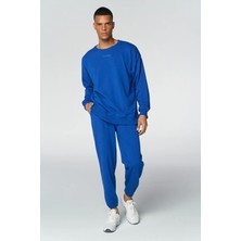 Hummel Hml Maddox Owesize  Erkek Lacivert Sweatshirt 921720-7788