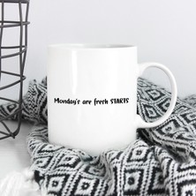 Pego Mondays Are Fresh Starts Kupa Özel Tasarım Kupa