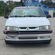 ŞüsCarOto Aksesuar Renault 19 Europa 1994-2001 Uyumlu Üniversal Astra H Lip Esnek Ön Lip 2 Parça Tampon Altı Dil Karlık Ön Ek