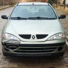 ŞüsCarOto Aksesuar Renault Megane 1 1995-2003 Uyumlu Üniversal Astra H Lip Esnek Ön Lip 2 Parça Tampon Altı Dil Karlık Ön Ek