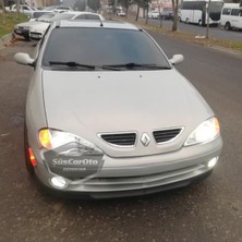 ŞüsCarOto Aksesuar Renault Megane 1 1995-2003 Uyumlu Üniversal Astra H Lip Esnek Ön Lip 2 Parça Tampon Altı Dil Karlık Ön Ek