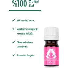 Therapium Naturalis Love ( Sevgi ) Karışım Yağı - 5 ml Dişil Enerji Arttırıcı