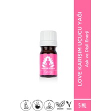 Therapium Naturalis Love ( Sevgi ) Karışım Yağı - 5 ml Dişil Enerji Arttırıcı