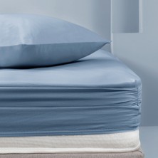 Yataş Noah Lastikli Çarşaf (90X190 Cm) - Indigo