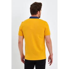 Uomo Park 2134 Kot Yaka Düğmeli , Premium Kısa Kollu T-Shirt