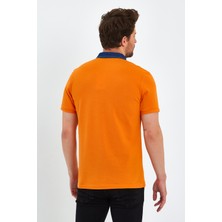 Uomo Park 2134 Kot Yaka Düğmeli , Premium Kısa Kollu T-Shirt