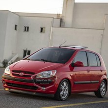 ŞüsCarOto Aksesuar Hyundai Getz 2002–2011 Uyumlu Üniversal Astra H Lip Esnek Ön Lip 2 Parça Tampon Altı Dil Karlık Ön Ek