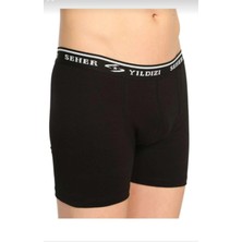 Seher Yıldızı 0060 Erkek Likralı Boxer 6 Adet