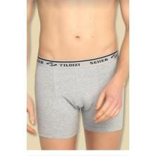 Seher Yıldızı 0060 Erkek Likralı Boxer 10 Adet