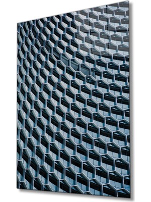 Miray Life Geometrik Mimari Cam Tablo