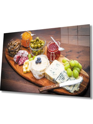 Miray Life Kahvaltı Tabağı Mutfak Cam Tablo