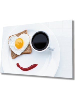 Miray Life Kahvaltı Tabağı Mutfak Cam Tablo