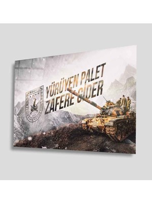 Miray Life Tank ve Askerler Cam Tablo