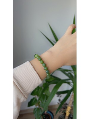 Doğaltaş Kanada Yeşim Bileklik