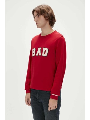 Bad Bear Felt Crewneck Erkek Sweatshirt 23.02.12.013MARSH