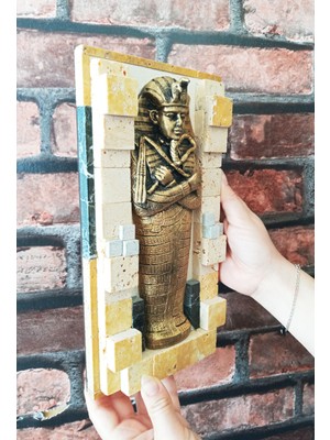 Gökçen Hobi Tutankhamun Antik Mısır Firavunu Duvar Biblo