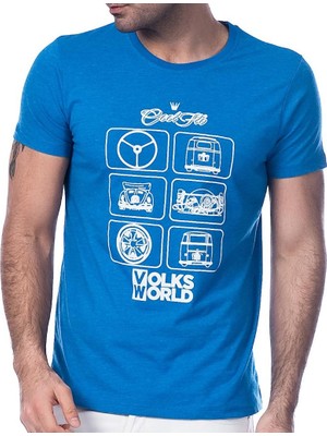 Scorp Graphics Volks World Baskılı Erkek Tişört