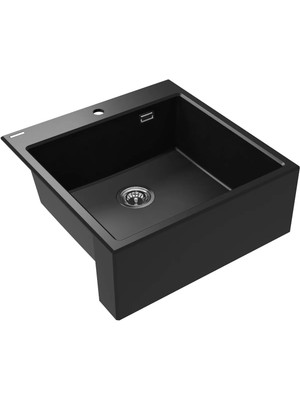 Deante Erıdan Farmerskı Mat Siyah Mutfak Eviyesi