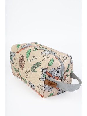 Hamur Kirli Temiz Islak Organizer Çantası Koala Bebek Çocuk Kıyafet Çamaşır Anne Makyaj Alezli Çanta