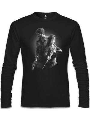 The Last Of Us - Remastered Siyah Erkek Sweatshirt