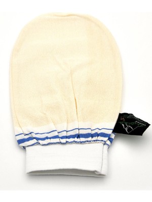 xdeonss Lastikli Krem Banyo Hamam Eldiven Kese 15 x 26 cm Cilt Gözeneklerini Açan Özellik