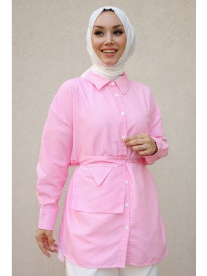 Gizce Doria Pembe Tunik