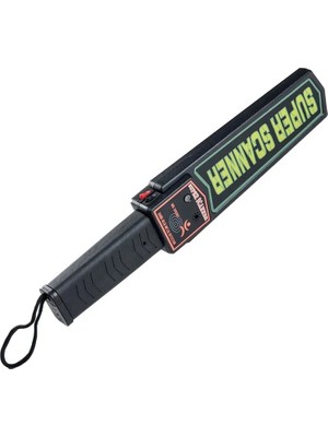 Techtic Scanner Metal Üst Arama El Dedektörü Güvenlik Havaalanı Okul