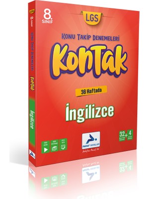 Paraf Yayınları Paraf Kontak 8.sınıf İngilizce