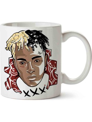 Art Hediye Xxxtentacıon Iki Tarafı Baskılı Kupa Bardak