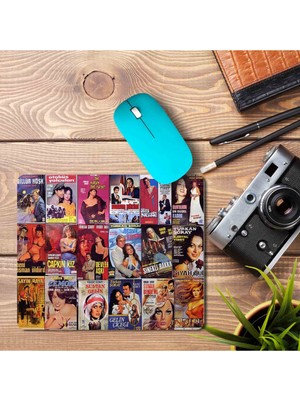 Art Hediye Türk Sinema Afişleri 2 Baskılı Mouse Pad Mousepad