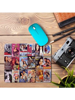 Art Hediye Türk Sinema Afişleri 1 Baskılı Mouse Pad Mousepad