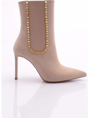 DGN 5259 Kadin Topuklu Bot