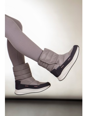 U.S. Polo Assn. Cal Polarlı Kaymaz Taban Cırtlı Kadın Bot