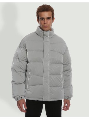 Jack & Jones Rüzgara Dayanıklı Kapüşonlu Puffer Mont - Reflect