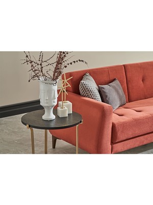 Doğtaş Ruth Yan Sehpa-Siyah