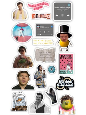 Bsb Popüler Sticker Telefon Laptop Notebook Tablet Defter Matara Stiker Etiket St548