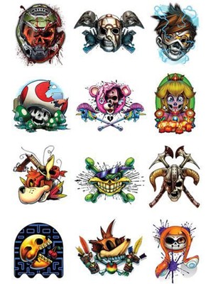 Bsb Monster Sticker Telefon Laptop Notebook Tablet Defter Matara Stiker Etiket St563