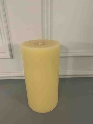 Iv Candles Candela Di Registro Krem 15×30 Kütük Mum