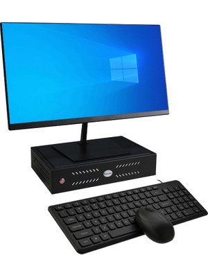 Rowork Mk2 Intel Core I5 10400 8gb 120SSD 22" Monitör Set Mini Pc