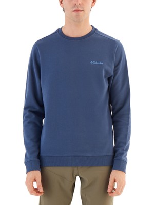 Columbia M Basic Crew Erkek Sweatshirt Lacivert CS0204-480