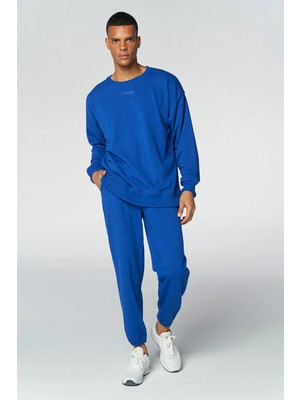 Hummel Hml Maddox Owesize  Erkek Lacivert Sweatshirt 921720-7788