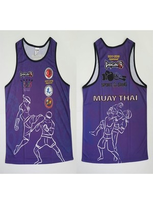 Dragon Dijital Baskılı Muaythai Atleti