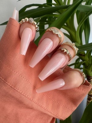 Sybelle Kozmetik 20 Adet Pudra Balerin Takma Tırnak