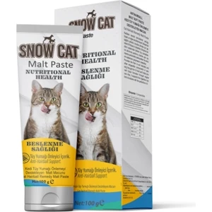 Snow Cat Malt Paste Tüy Yumağı Önleyici 100 gr